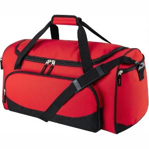 55L Large Durable Gym Duffle Bag for Men, Travel, Workout, Fitness, and Sport with Ventilated Compartments - 1 of 4
