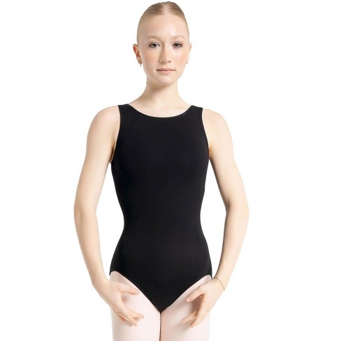 Capezio Black Women's Classics High-neck Tank Leotard, Large : Target