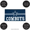 Evergreen NFL Dallas Cowboys Embossed Mat Cross Hatch Indoor and Outdoor Doormat - 3 of 4