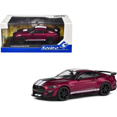 Shelby Mustang GT500 Fast Track Candy Purple with White Stripes 1/43 Die Cast Model Car by Solido