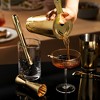 Viski Gold Metal Straws, 8inch Gold Straws Reusable Straws for Tumblers Stainless Steel Drinking Straw Reusable Straw Set of 4 - 3 of 4