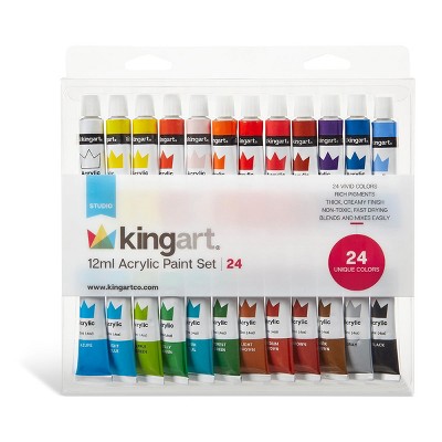 KINGART Acrylic Paint 24 Colors