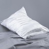 Zippered Natural Mulberry Silk Pillowcase, Both Side 19 Momme Silk Pillow Case for Hair and Skin - NTBAY - 2 of 4
