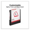 Universal Slant D-Ring View Binder, 3 Rings, 1" Capacity, 11 x 8.5, Black - 4 of 4