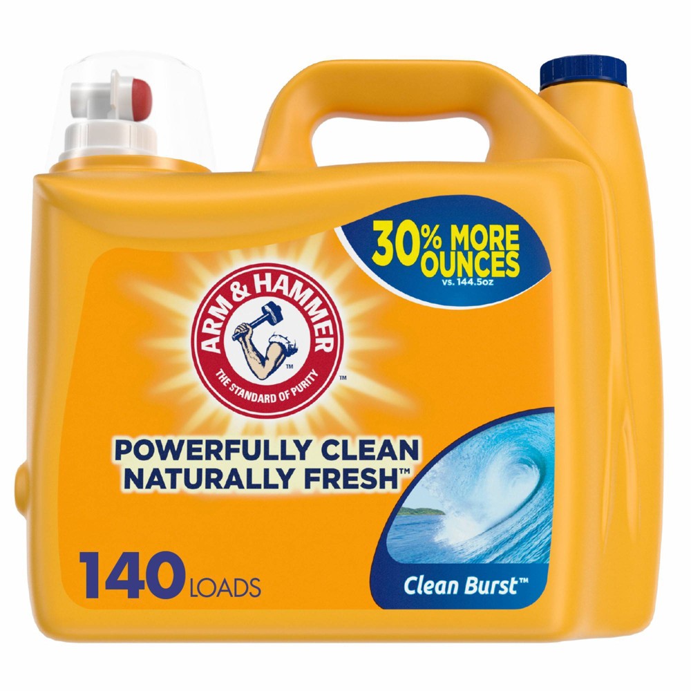 UPC 033200097938 product image for Arm Hammer Clean Burst Liquid Laundry Detergent - 189 fl oz | upcitemdb.com