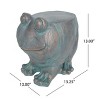 Christopher Knight Home Rosaria Patio Rustic Lightweight Concrete Frog Garden Stool - 3 of 4