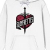 Buffy The Vampire Slayer Slayerettes Long Sleeve White Adult Hooded Sweatshirt - 2 of 3