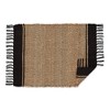 Design Imports Coastal Jute Fringe - Black - 2 X 3 Ft - 2 of 4