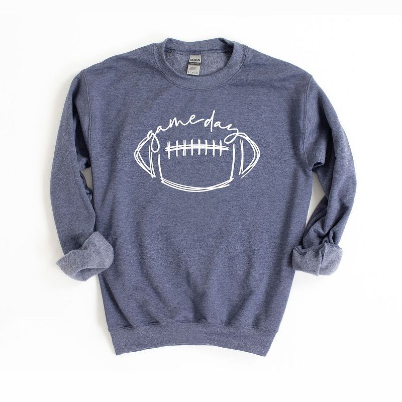 Simply Sage Market Women's Graphic Sweatshirt Football Game Day, 1 of 4