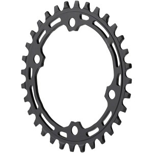 Shimano Deore M5100-1 Chainring - 32t, 10/11-Speed, Asymmetric 96 BCD, Black - 1 of 2
