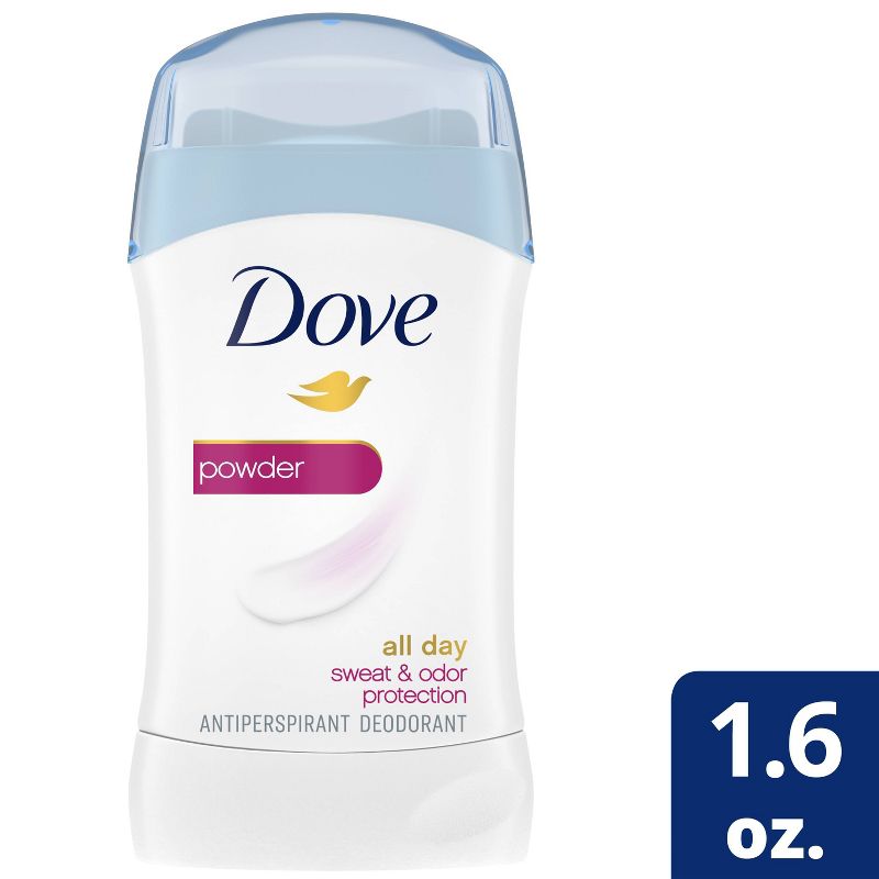 Dove Beauty Powder 24-Hour Invisible Solid Antiperspirant & Deodorant Stick, 1 of 8