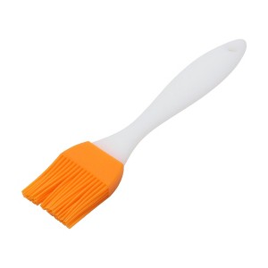 Unique Bargains Basting Brush 28g Large Handle Brush Color Block Dishwasher Safe Silicone PP 7.87"x1.57" 1Pcs - 1 of 4