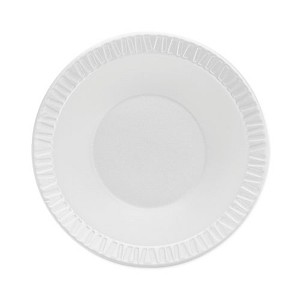 Dart Concorde Non-Laminated Foam Bowl, 12 oz, White, 125/Pack, 8 Packs/Carton - 1 of 4