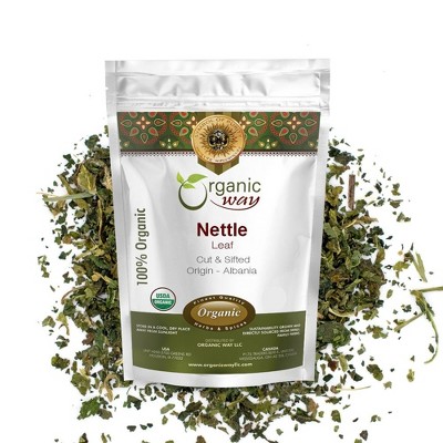 Organic Way Nettle Leaf Cut & Sifted - 1 lbs