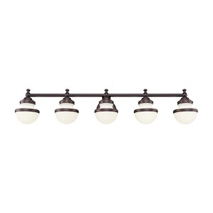 Livex Lighting Oldwick 5 - Light Vanity in  Olde Bronze - 1 of 1