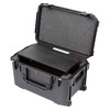 SKB iSeries 4U Shallow Fly Rack, Waterproof Polypropylene Hard Case with Durable Latches for Travel and Storage, Ideal for Musicians, 9 Inch, Black - 3 of 4