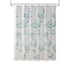PAGED Burnout Printed Shower Curtain,Shower Curtains with 12 Button Holes for Bathroom,Machine Washable - 2 of 4