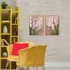Stupell Industries Fading Floral Radiance 2pc Floating Frame Art Set - 2 of 4