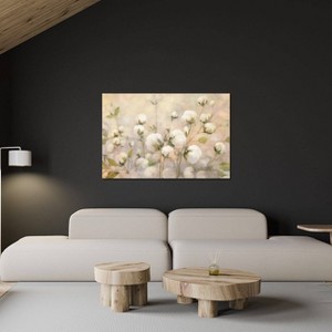 iCanvas Cotton Field by Julia Purinton Canvas Print Wall Art - 1 of 3