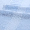 Unique Bargains Cotton Highly Absorbent Lightweight Quick Dry Bath Towels 2 Packs - 2 of 4