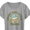 Women's - Star Wars - The Mandalorian Enjoy The Little Things Short Sleeve Graphic T-Shirt - 2 of 4