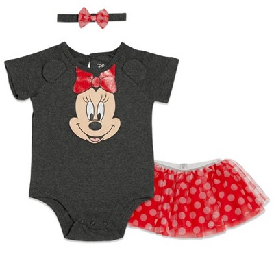 Minnie mouse hot sale newborn outfit