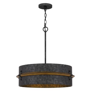 Lariat 3-Light Old Black Pendant Light - 1 of 4