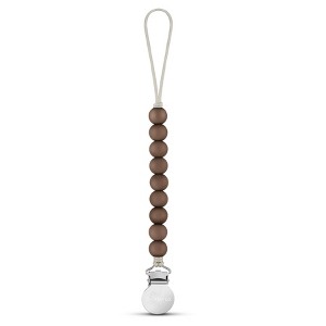 Beaded Pacifier Clip Holder for Baby Boys and Girls - 1 of 4