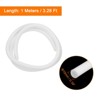 Unique Bargains Dustproof Round Smooth Solid Dustproof Silicone Foam Seal Strip - 2 of 4