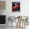 Stupell Industries Vintage Escargots Advertisement Black Framed Floater Canvas Wall Art - 2 of 4