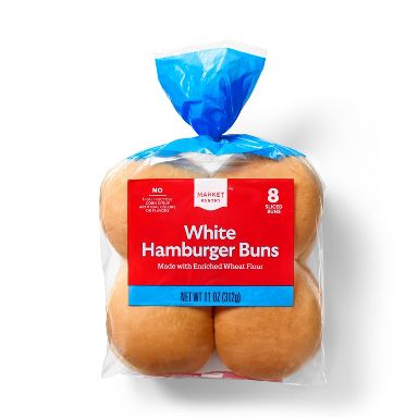Hamburger Buns - 11oz/8ct - Market Pantry™