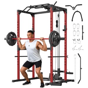 Garvee Multi-Function 1200LBS Power Cage with Pulley System