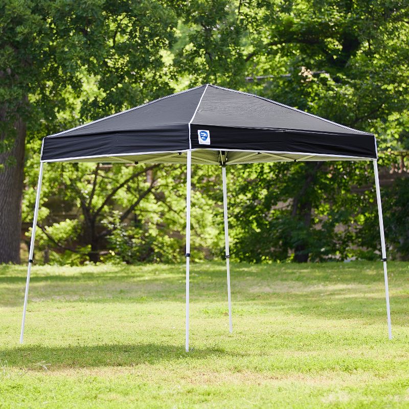 Z-Shade ZSBP10INSTBK 10 by 10 Foot Instant Blue Pop Up Shade Canopy Tent Emergency Shelter for Outdoor and Indoor Use, 64 Square Foot Coverage, 4 of 6
