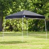 Z-Shade ZSBP10INSTBK 10 by 10 Foot Instant Blue Pop Up Shade Canopy Tent Emergency Shelter for Outdoor and Indoor Use, 64 Square Foot Coverage - image 4 of 4