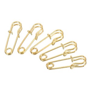 Unique Bargains Large Metal Sturdy Sewing Safety Pins for Blankets 50 Pcs - 1 of 4