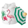 Avanti Linens Flamingo Paradise Jar - 3 of 3