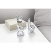 Umbra Zoola Frenchie Dog Ring Holder, Chrome - 4 of 4