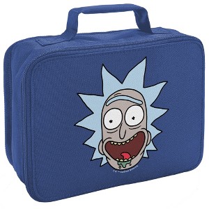Rick And Morty Rick Headshot Insulated Soft Sided Lunch Box - 1 of 4