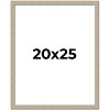 PosterPalooza | 20x25 Thin Barnwood Picture Frame, UV Acrylic, 2 Finishes - Grey and Black - 2 of 4