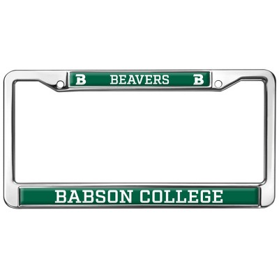 Babson College Mascot Full Size Standard License Plate Metal Frame