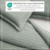 100% Cotton Textured Waffle Weave Duvet Cover & Sham Set - Great Bay Home - 2 of 4