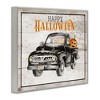 Stupell Industries Happy Halloween Pumpkin Truck Framed Giclee Art - 2 of 4