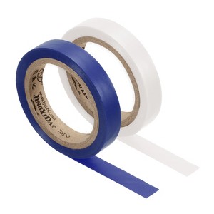 Unique Bargains PVC Thin Sticky Seal Tennis Badminton Racket Accessories Grip Finishing Tapes 26Ft 2 Pcs - 1 of 4