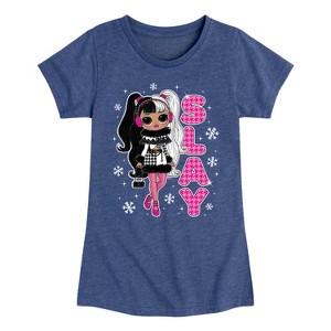 Girls' - LOL Surprise! - Winter Dolls Fitted Short Sleeve Graphic T-Shirt - 1 of 4