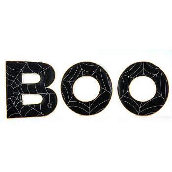47" “BOO" Sign with LED Light Strips