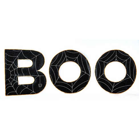 47" “BOO" Sign with LED Light Strips - image 1 of 4