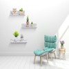 FONTOI 15.7" Floating Shelves, Wall Mounted Shelves for Bathroom, Living Room, Kitchen, Hanging Shelf for Books/Decor, Gray, 5.51"*2.36"*15.75" - 2 of 4