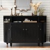 Bella Depot 48''W Curved Design Storage Cabinet - 2 of 4