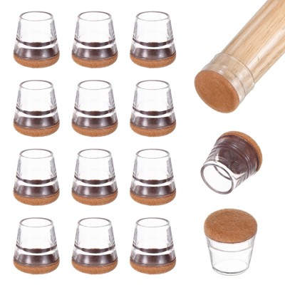 Unique Bargains Silicone Cups Chair Leg Floor Protectors Hardwood Floors 16 Pcs