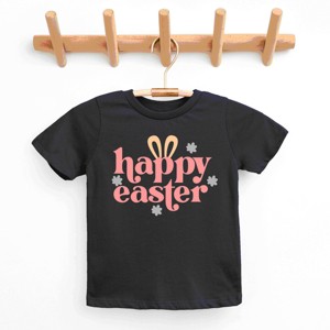 The Juniper Shop Happy Easter With Ears Youth Short Sleeve Tee - 1 of 4